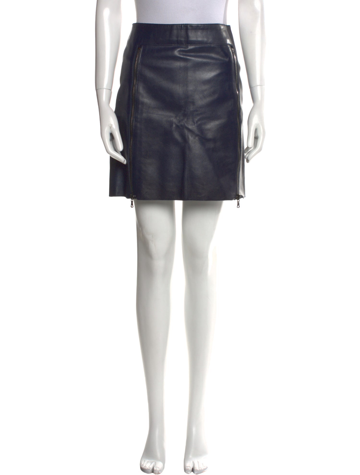 3.1 Phillip Lim Leather Mini Skirt