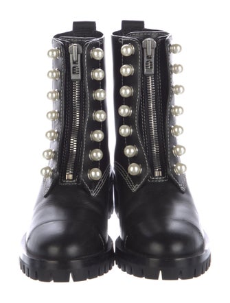 3.1 Phillip Lim Leather Combat Boots