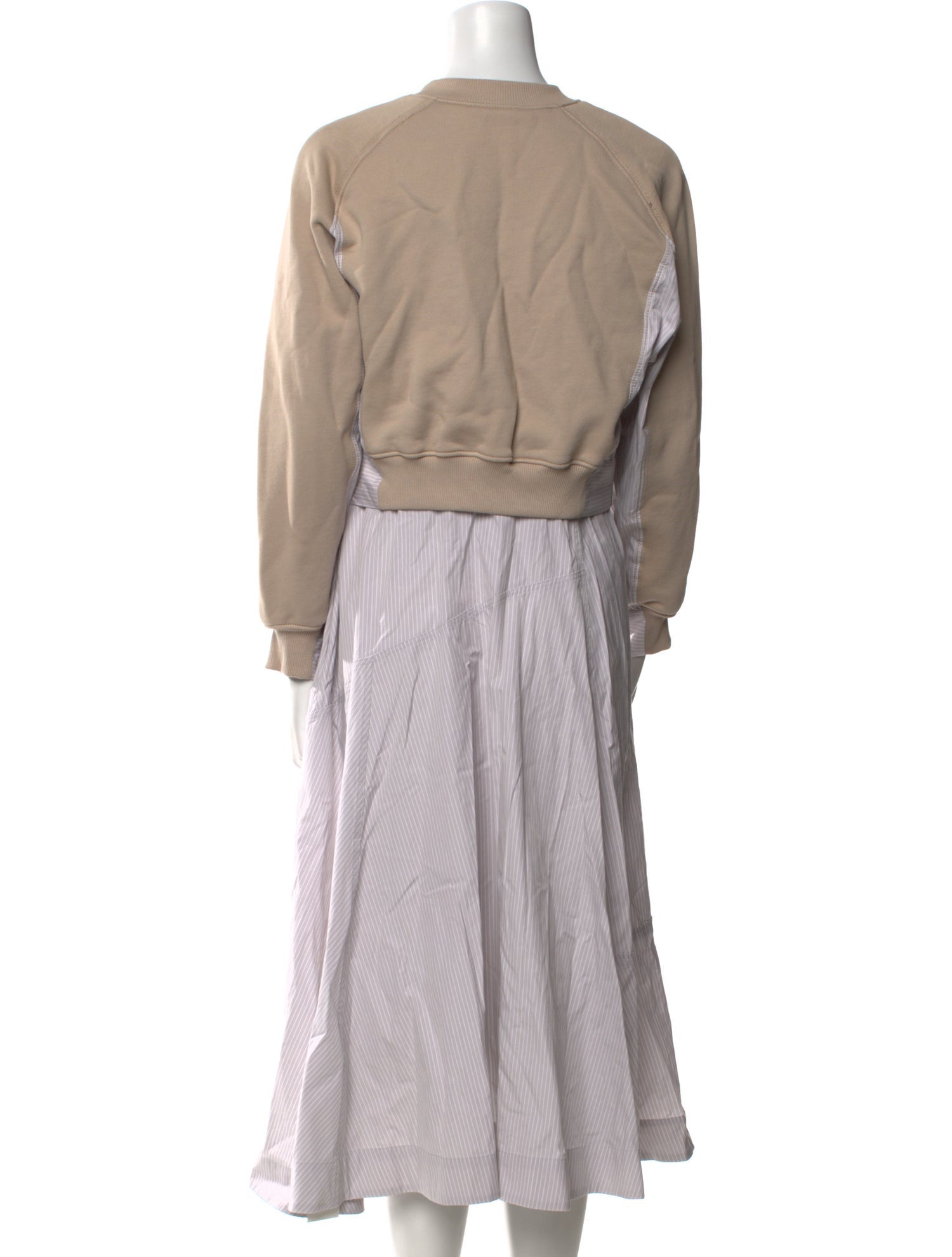 3.1 Phillip Lim Crew Neck Midi Length Dress