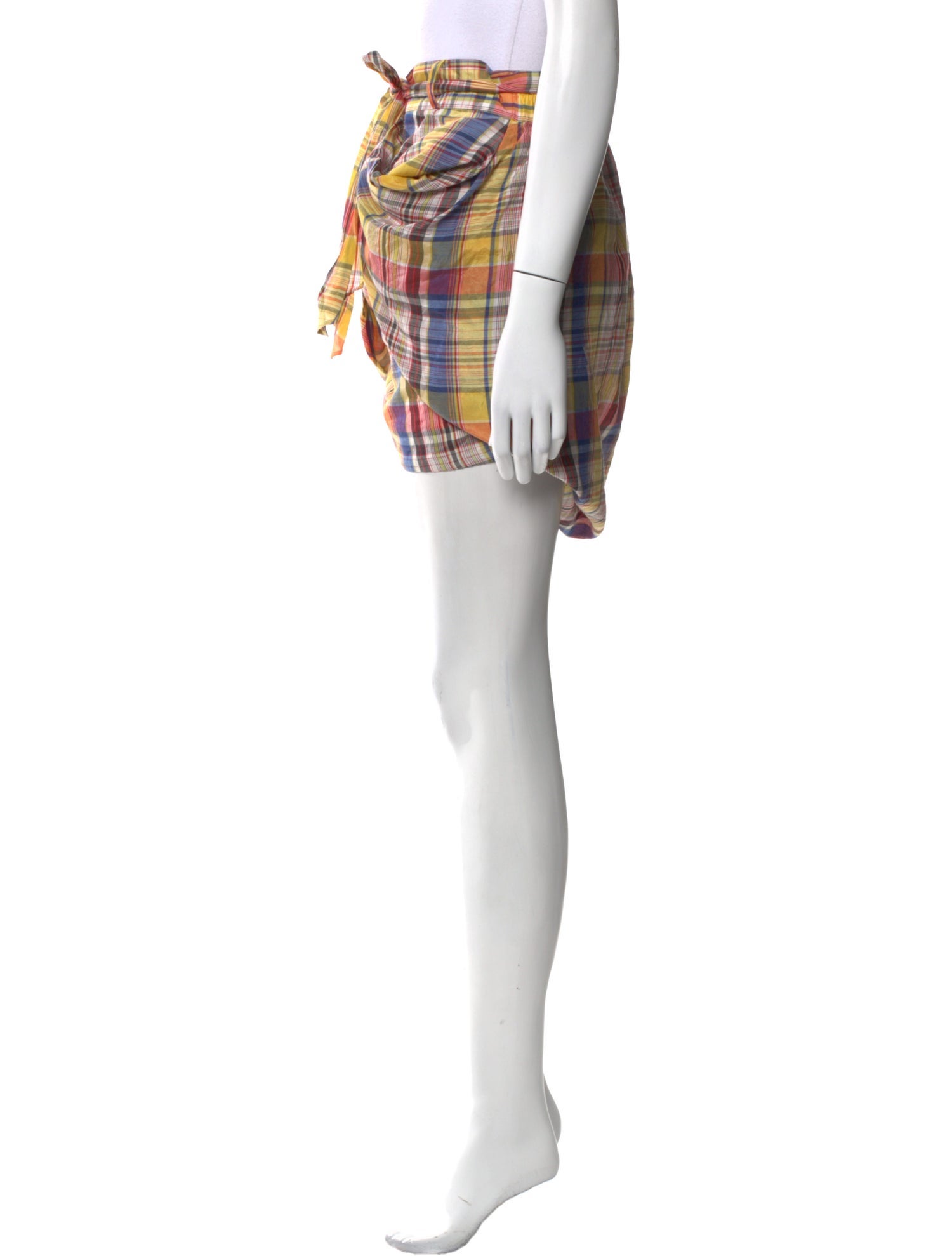 3.1 Phillip Lim Plaid Print Knee-Length Skirt