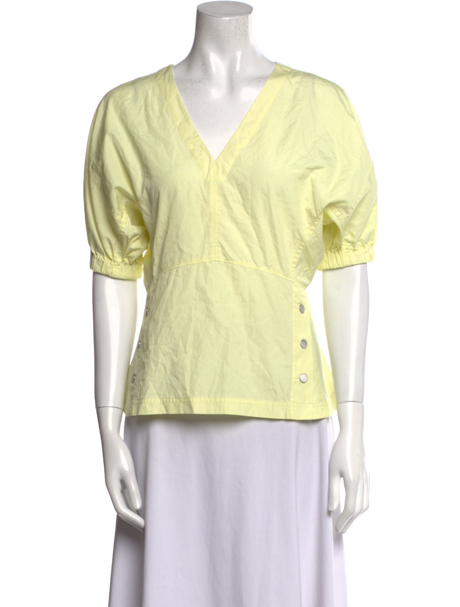 3.1 Phillip Lim V-Neck Short Sleeve Top