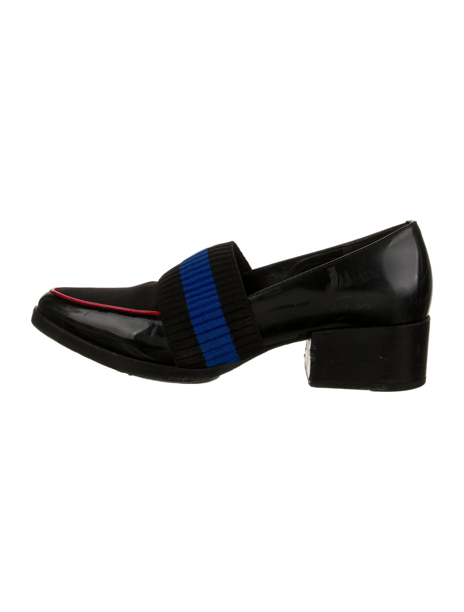 3.1 Phillip Lim Patent Leather Printed Loafers