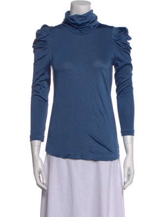 3.1 Phillip Lim Turtleneck Three-Quarter Sleeve Top