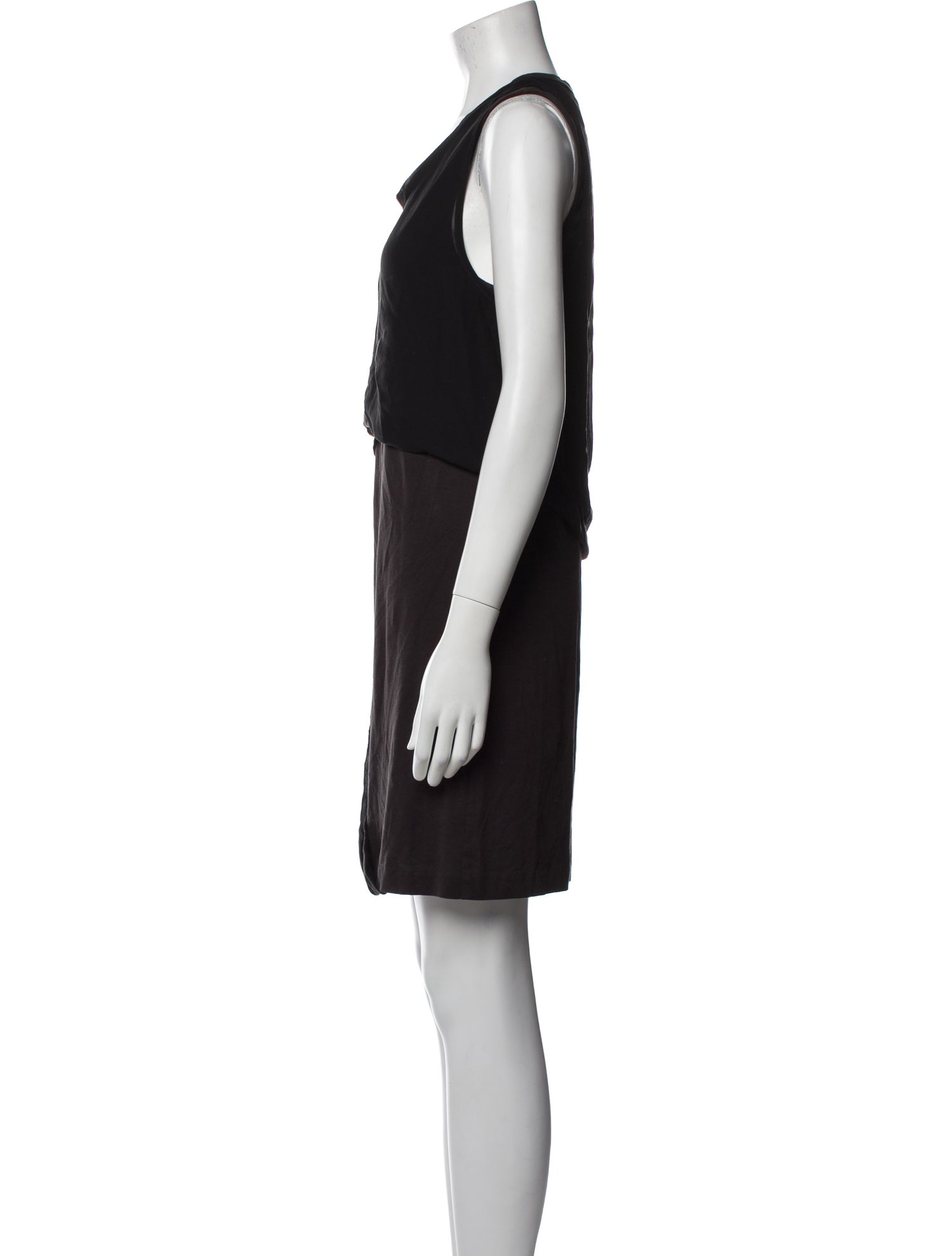 3.1 Phillip Lim Scoop Neck Mini Dress