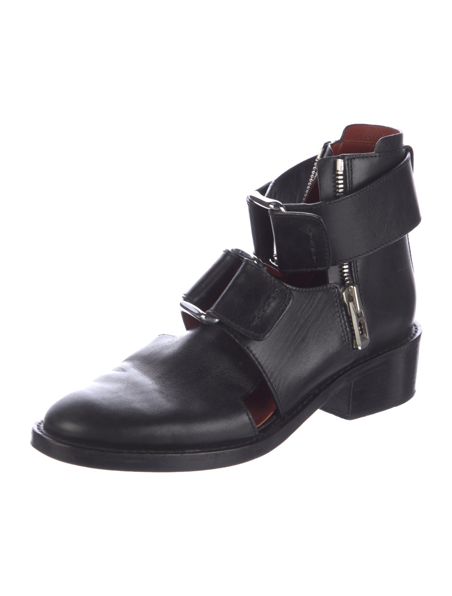 3.1 Phillip Lim Leather Combat Boots