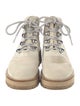 3.1 Phillip Lim Suede Colorblock Pattern Lace-Up Boots