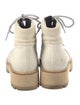 3.1 Phillip Lim Suede Colorblock Pattern Lace-Up Boots