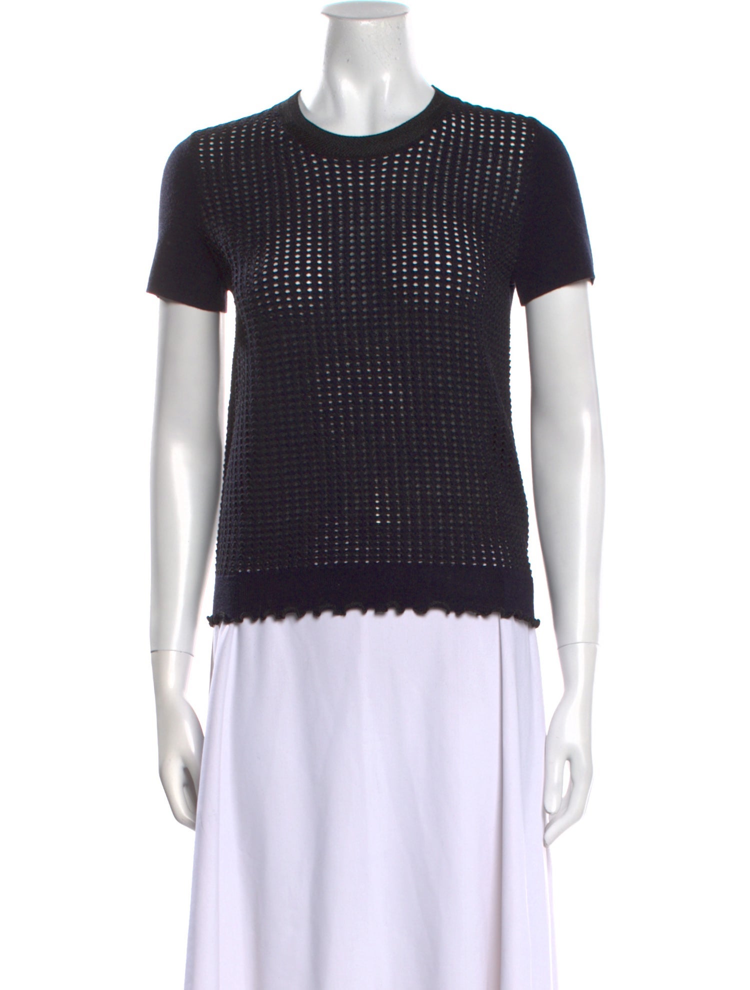 3.1 Phillip Lim Wool Crew Neck Top