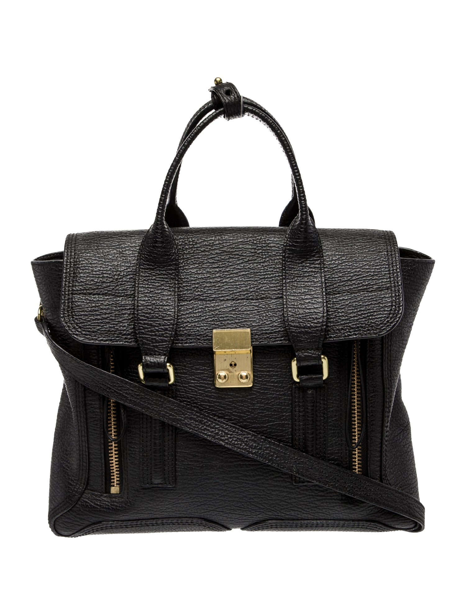 3.1 Phillip Lim Leather Top Handle Bag