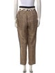 3.1 Phillip Lim Plaid Print Straight Leg Pants