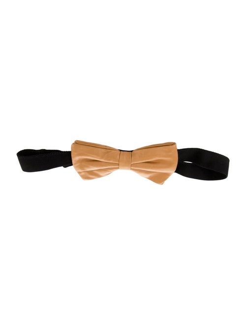 3.1 Phillip Lim Leather Bow Tie