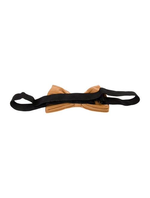 3.1 Phillip Lim Leather Bow Tie