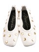 3.1 Phillip Lim Leather Studded Accents Ballet Flats