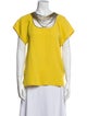 3.1 Phillip Lim Silk Cowl Neck T-Shirt