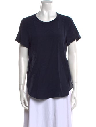 3.1 Phillip Lim Silk Crew Neck T-Shirt