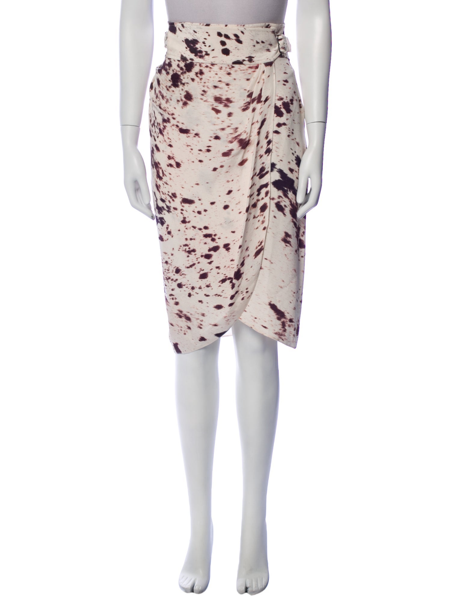 3.1 Phillip Lim Silk Knee-Length Skirt