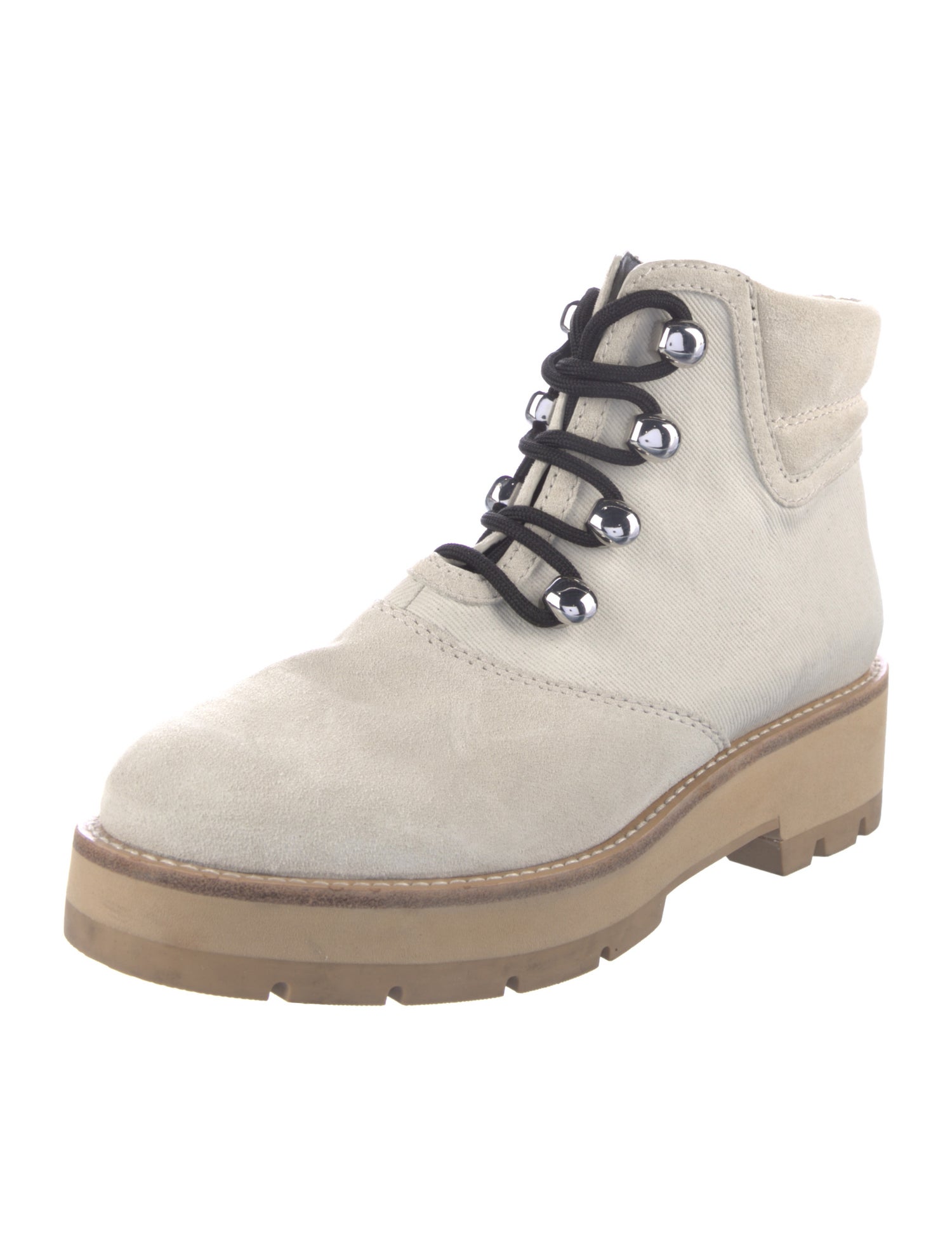 3.1 Phillip Lim Suede Combat Boots