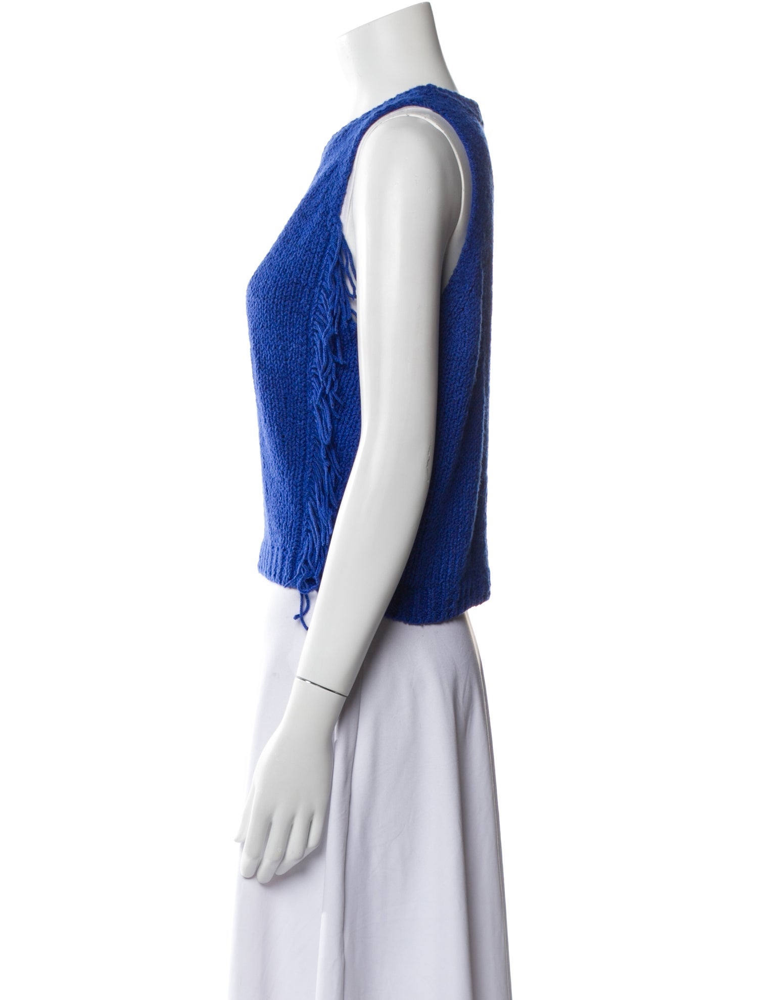 3.1 Phillip Lim Crew Neck Sleeveless Crop Top