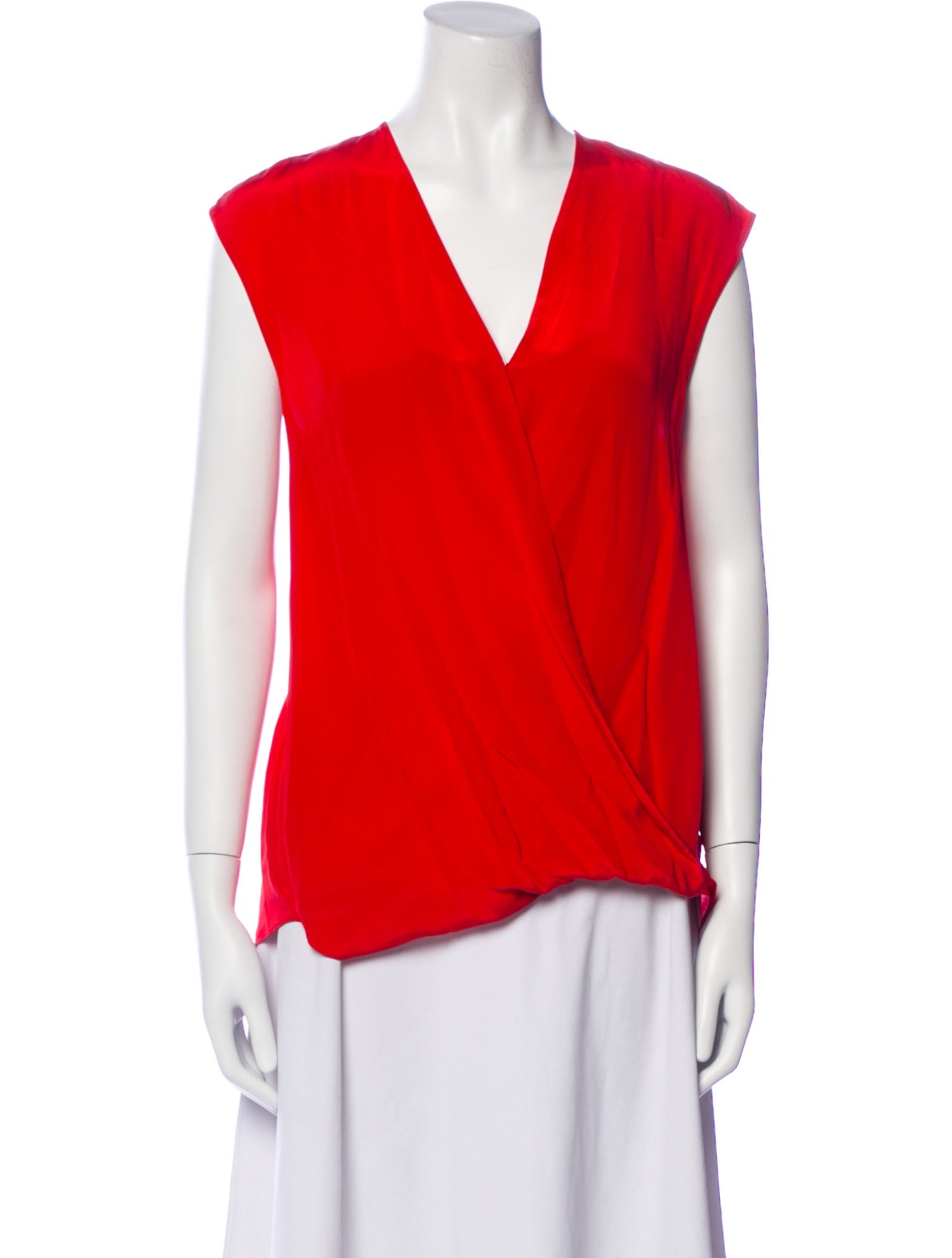 3.1 Phillip Lim Silk V-Neck Blouse
