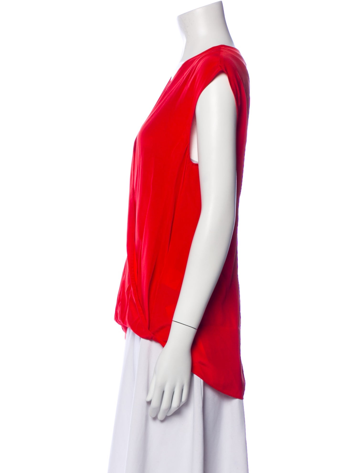 3.1 Phillip Lim Silk V-Neck Blouse