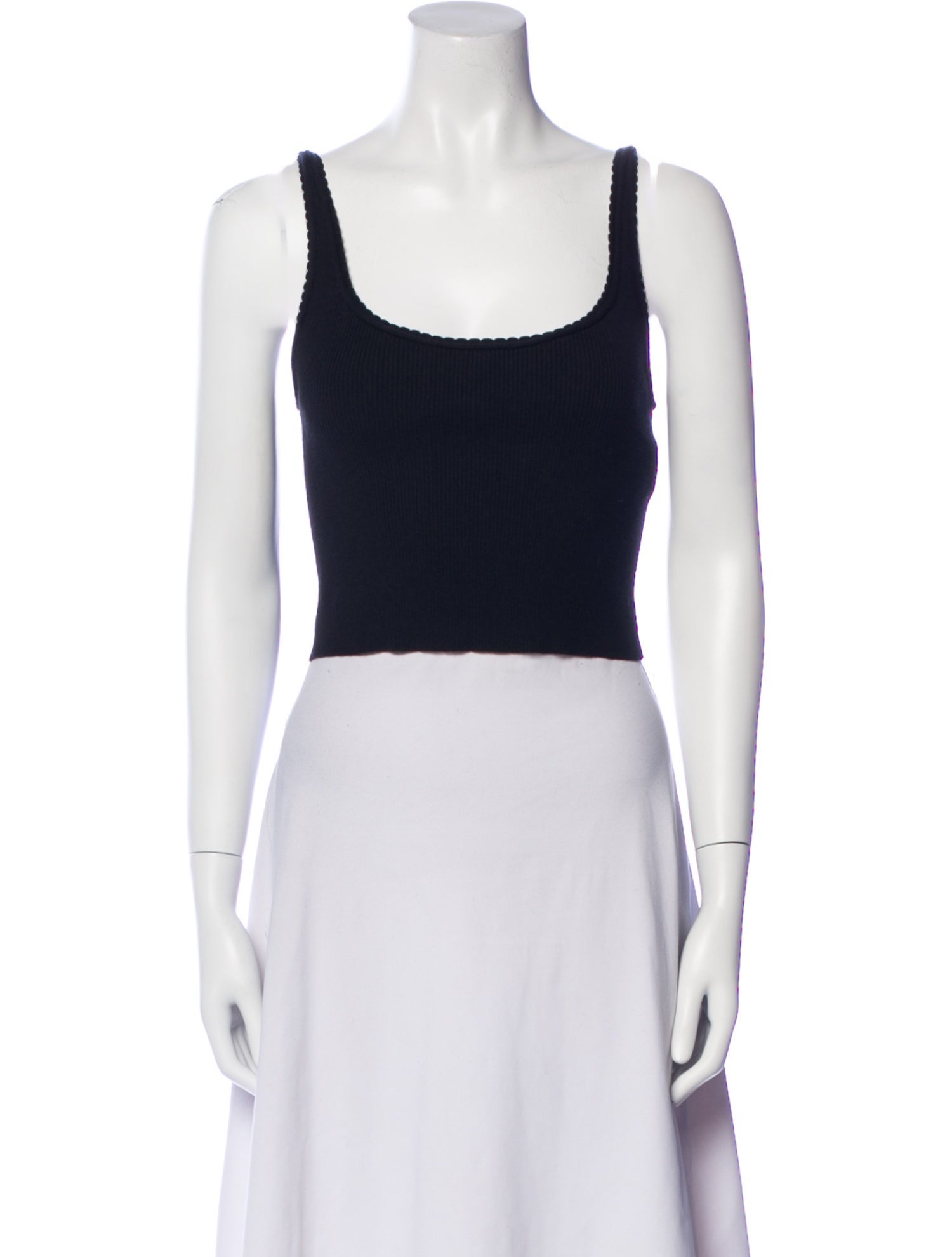 3.1 Phillip Lim Wool Scoop Neck Crop Top w/ Tags