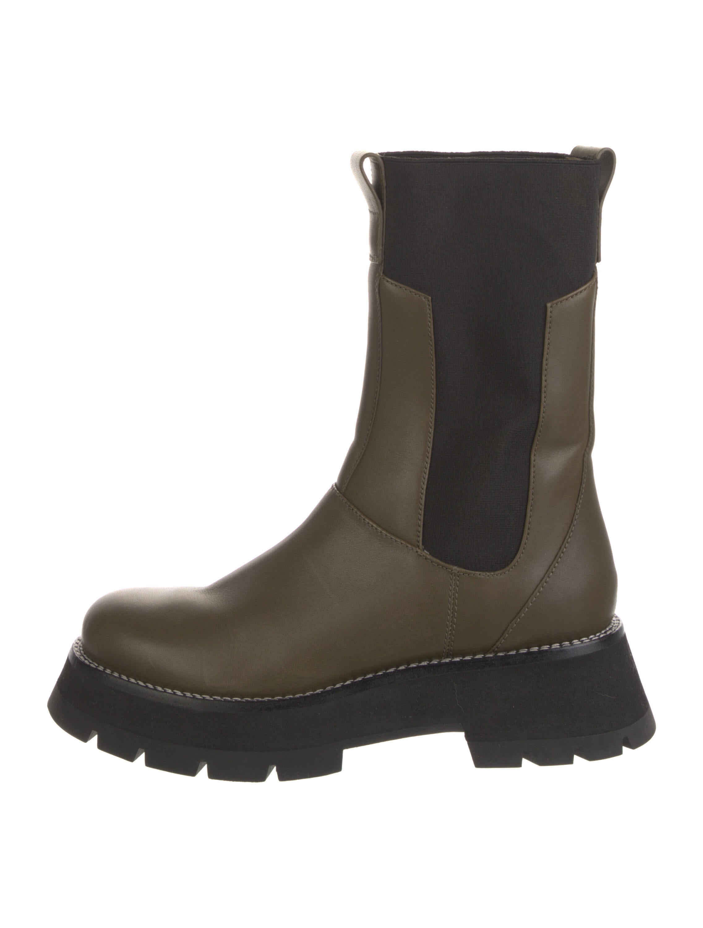 3.1 Phillip Lim Leather Chelsea Boots