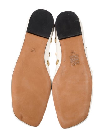 3.1 Phillip Lim Leather Studded Accents Ballet Flats