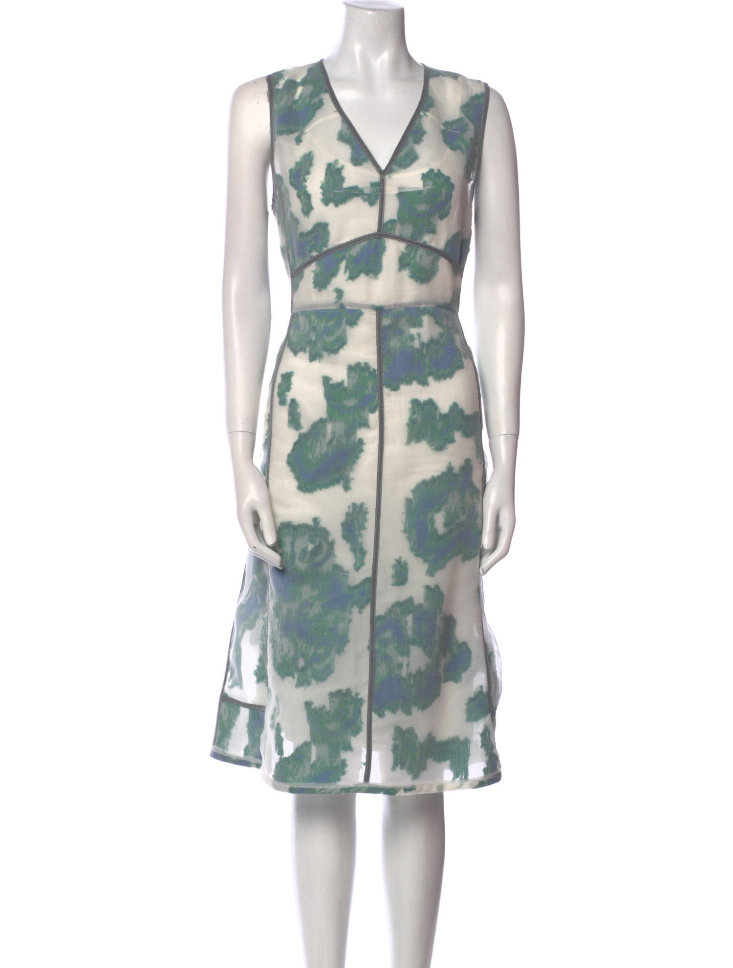 3.1 Phillip Lim Printed Midi Length Dress