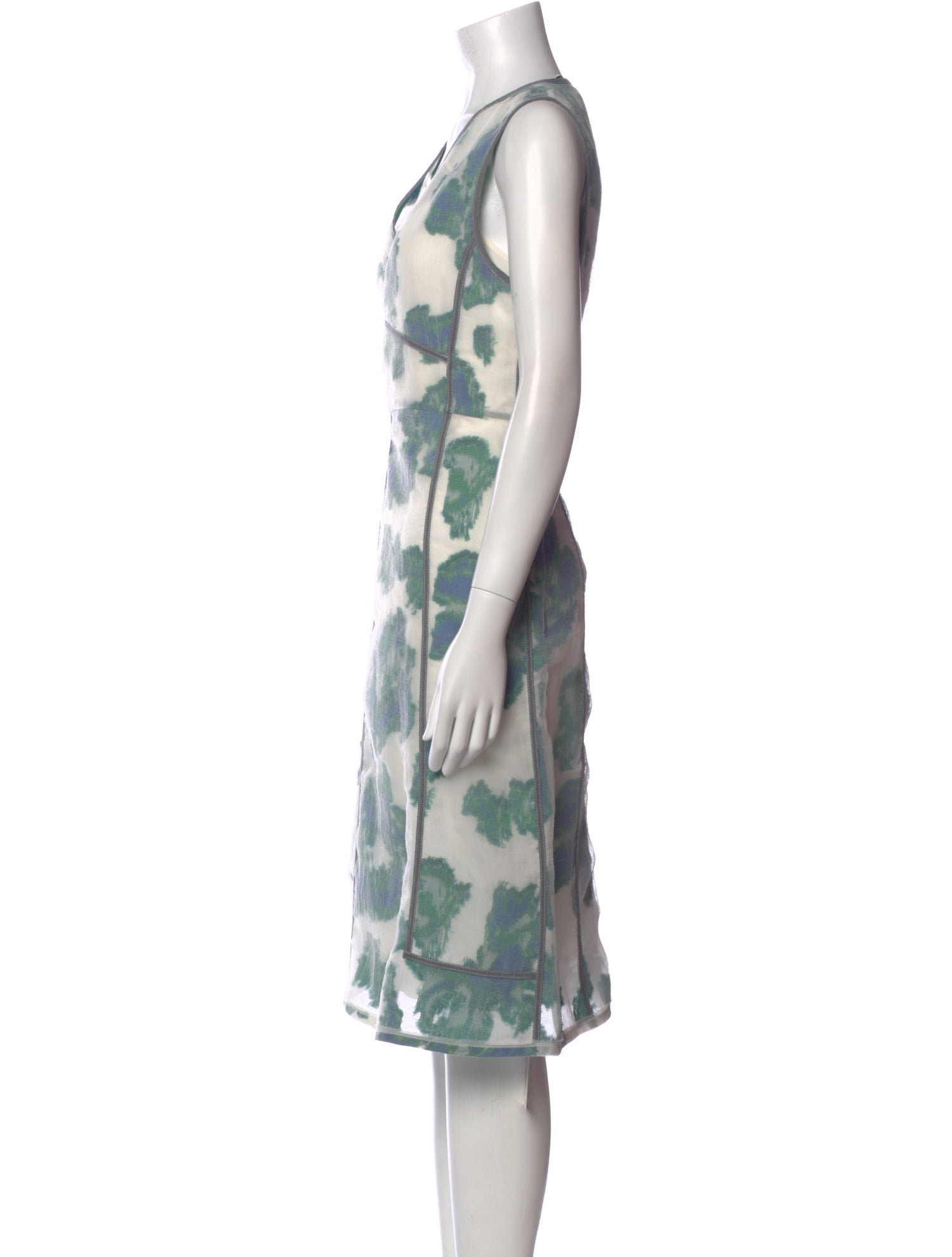 3.1 Phillip Lim Printed Midi Length Dress