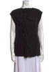 3.1 Phillip Lim Silk Bateau Neckline Blouse