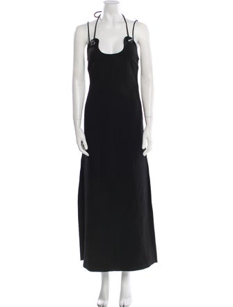 3.1 Phillip Lim Scoop Neck Long Dress