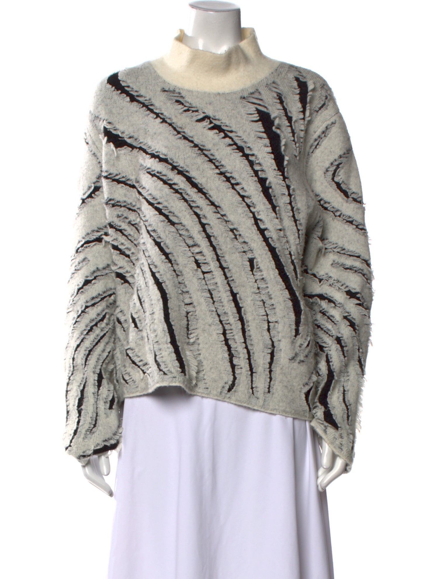 3.1 Phillip Lim Striped Turtleneck Sweater