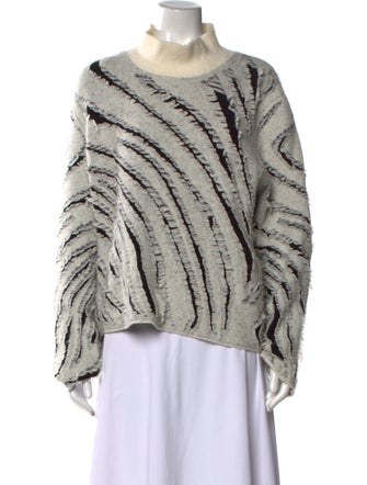 3.1 Phillip Lim Striped Turtleneck Sweater
