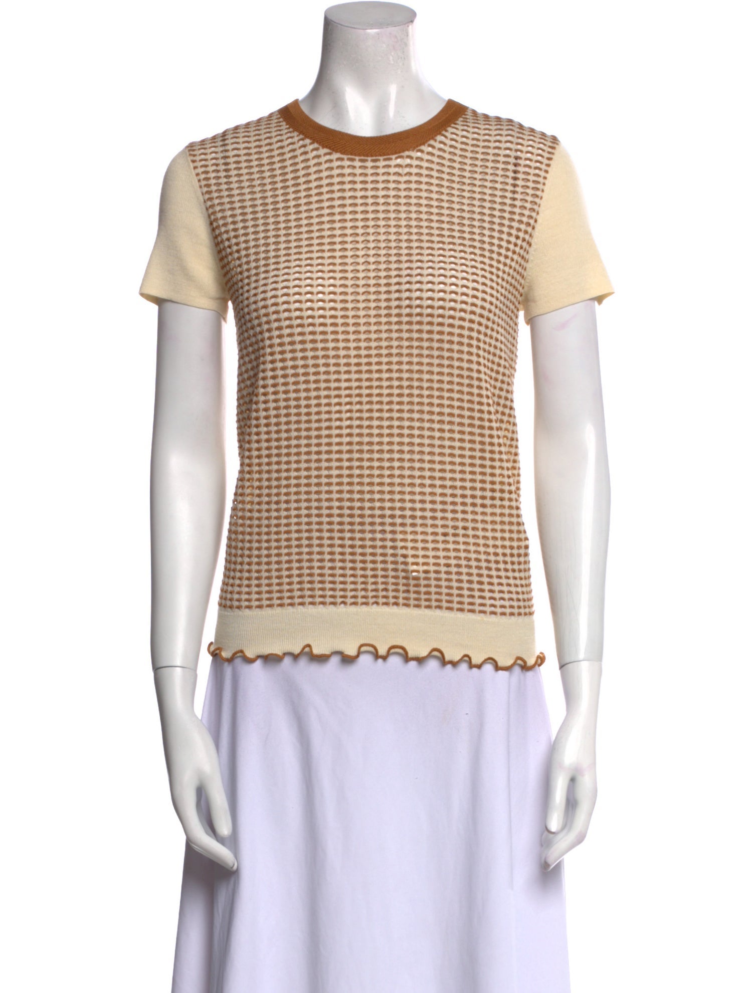 3.1 Phillip Lim Wool Crew Neck Top