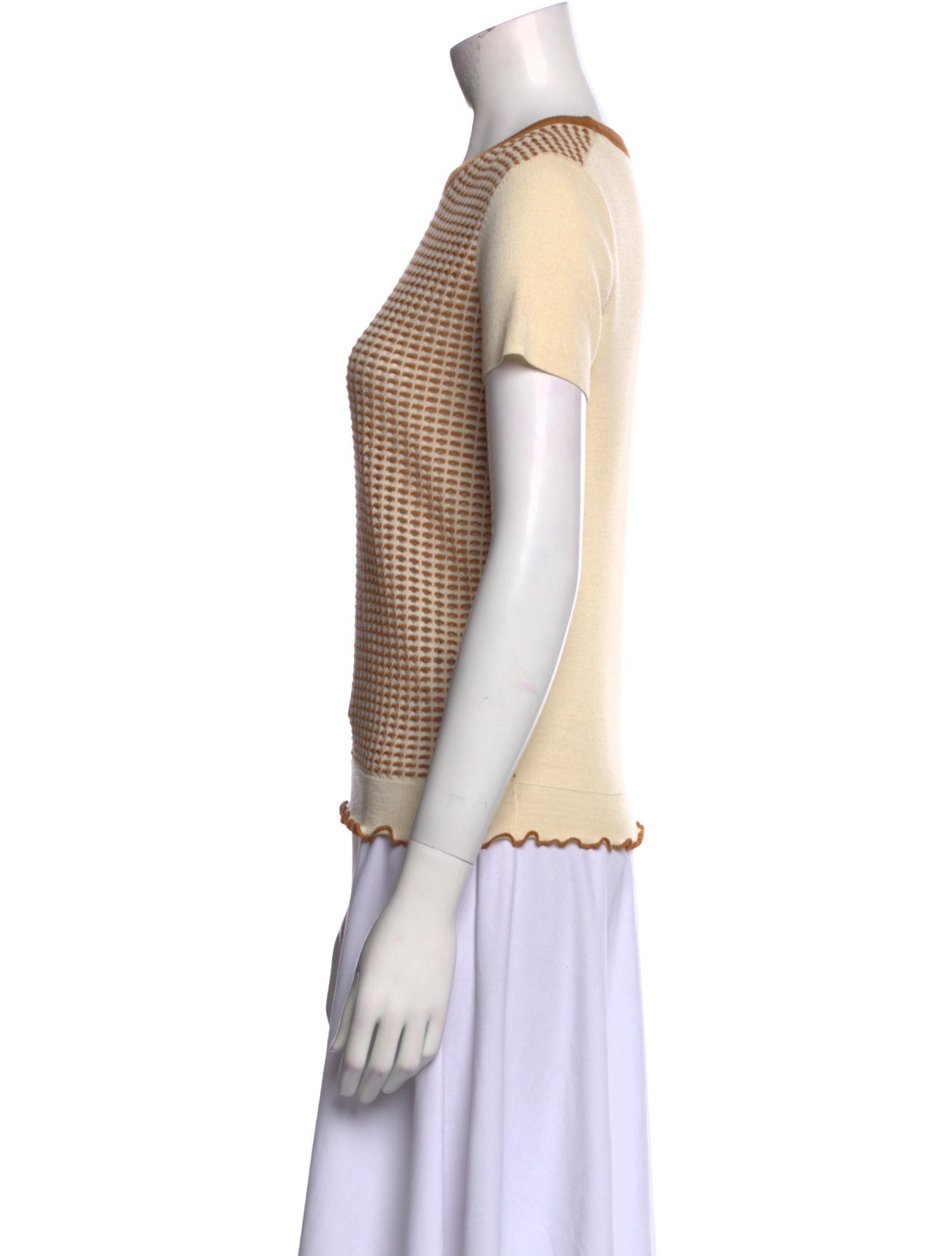 3.1 Phillip Lim Wool Crew Neck Top