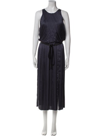 3.1 Phillip Lim Crew Neck Long Dress