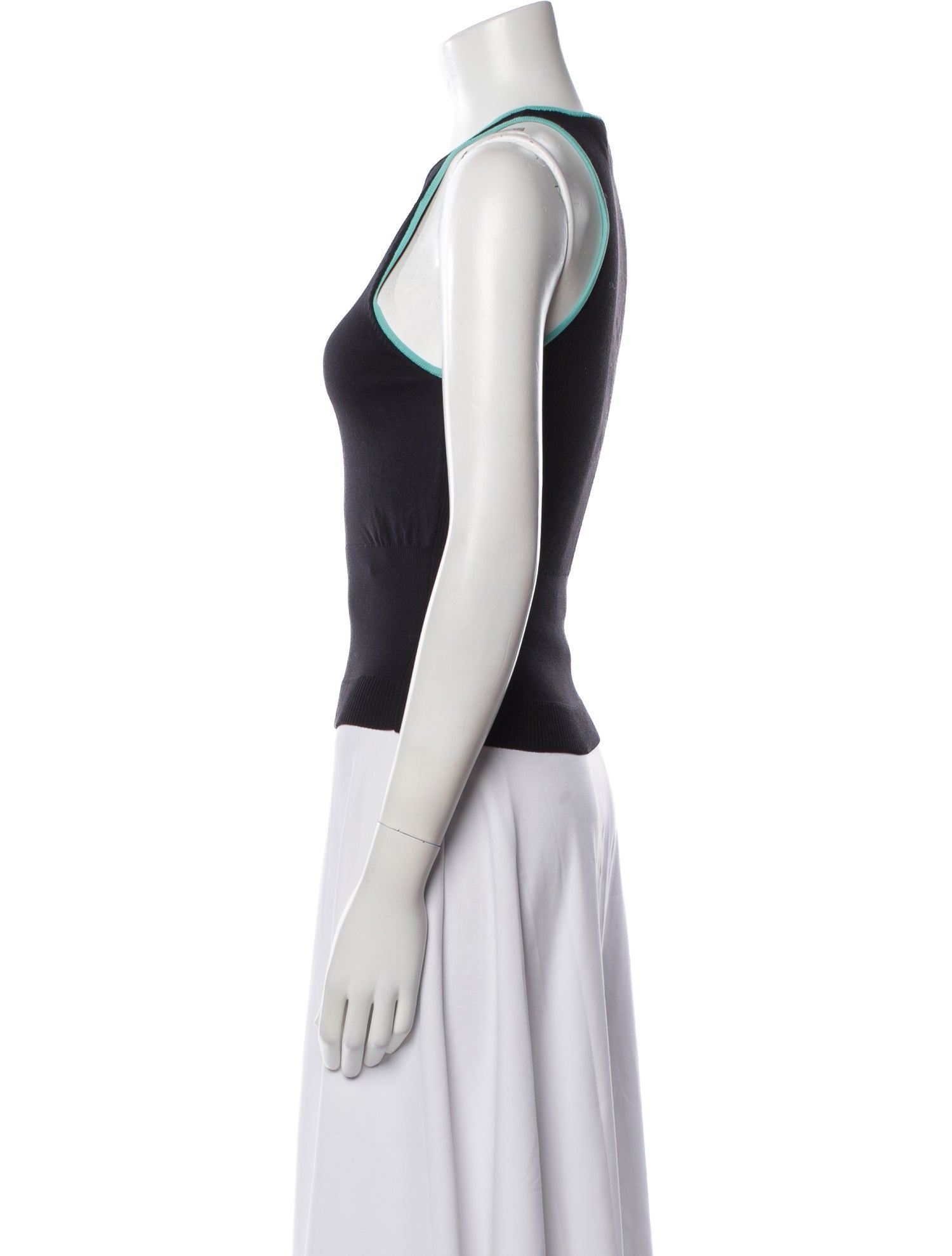 3.1 Phillip Lim Crew Neck Sleeveless Top