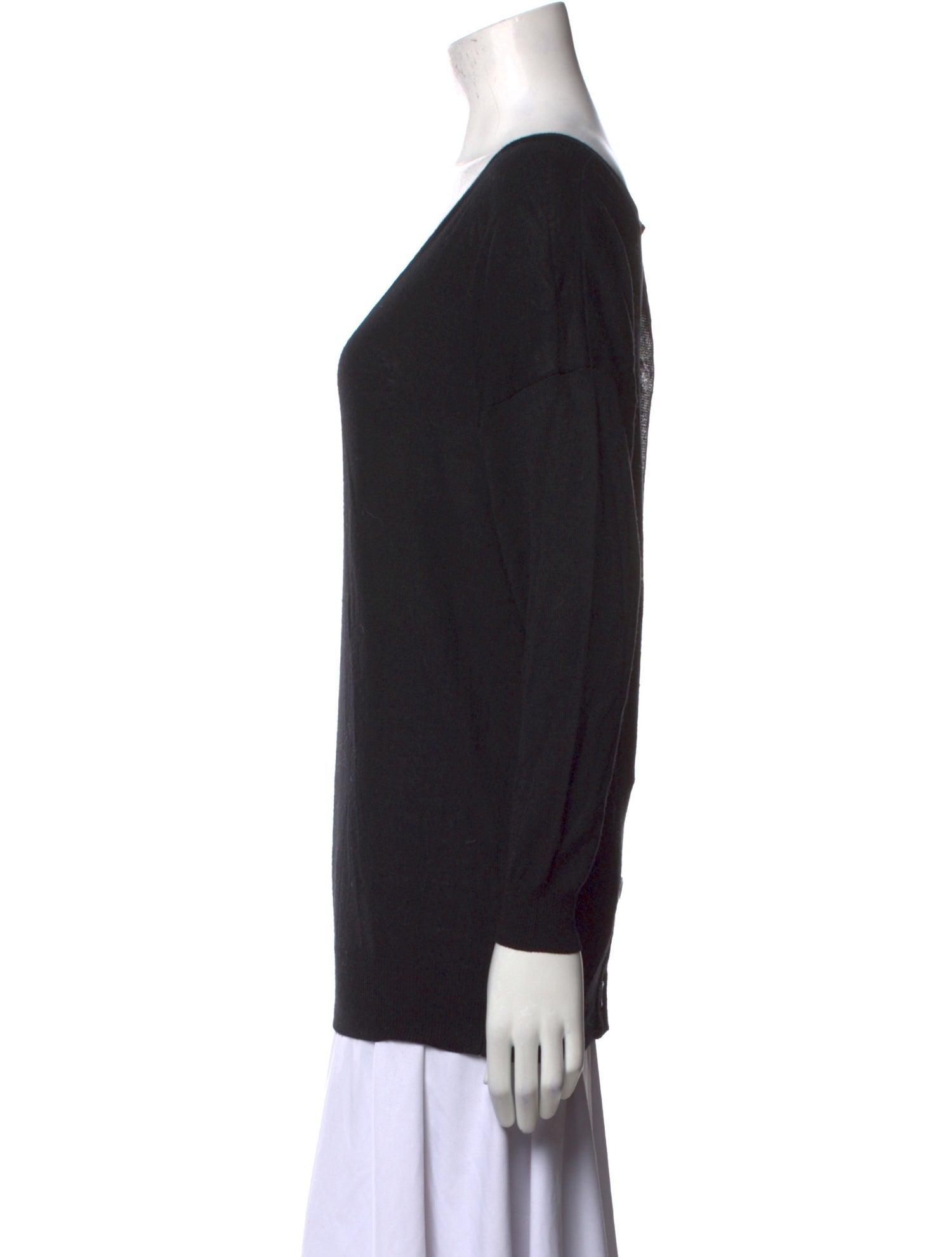 3.1 Phillip Lim Merino Wool V-Neck Sweater