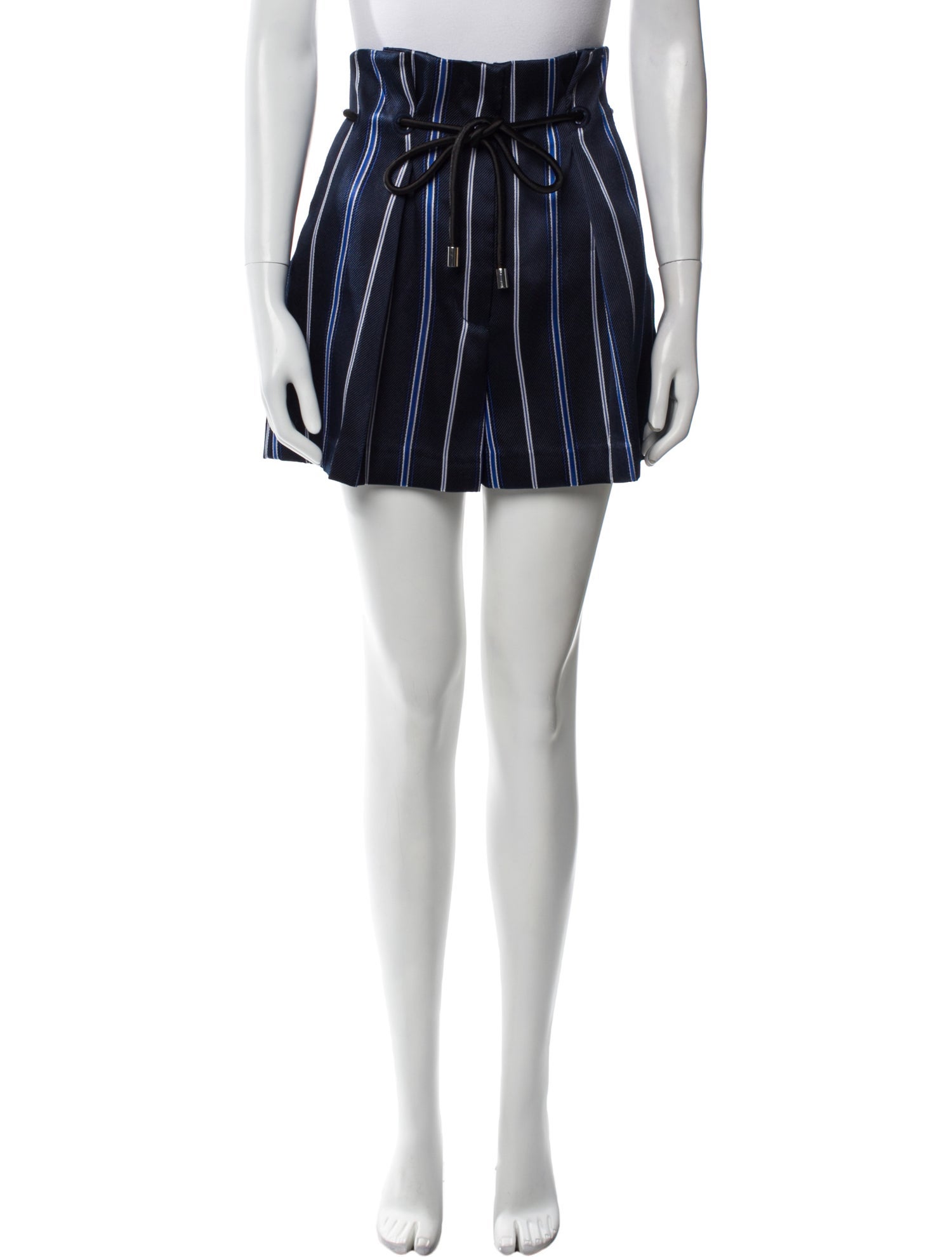 3.1 Phillip Lim Striped Mini Shorts