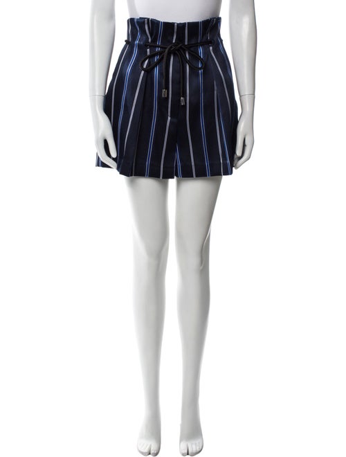 3.1 Phillip Lim Striped Mini Shorts