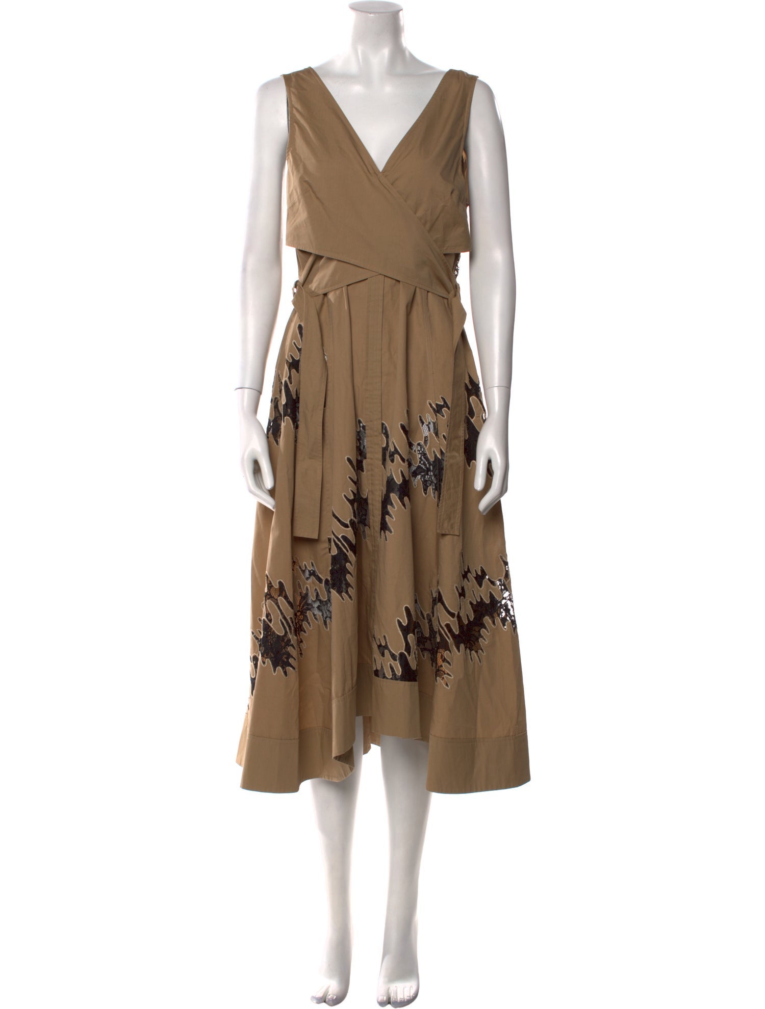 3.1 Phillip Lim Printed Midi Length Dress