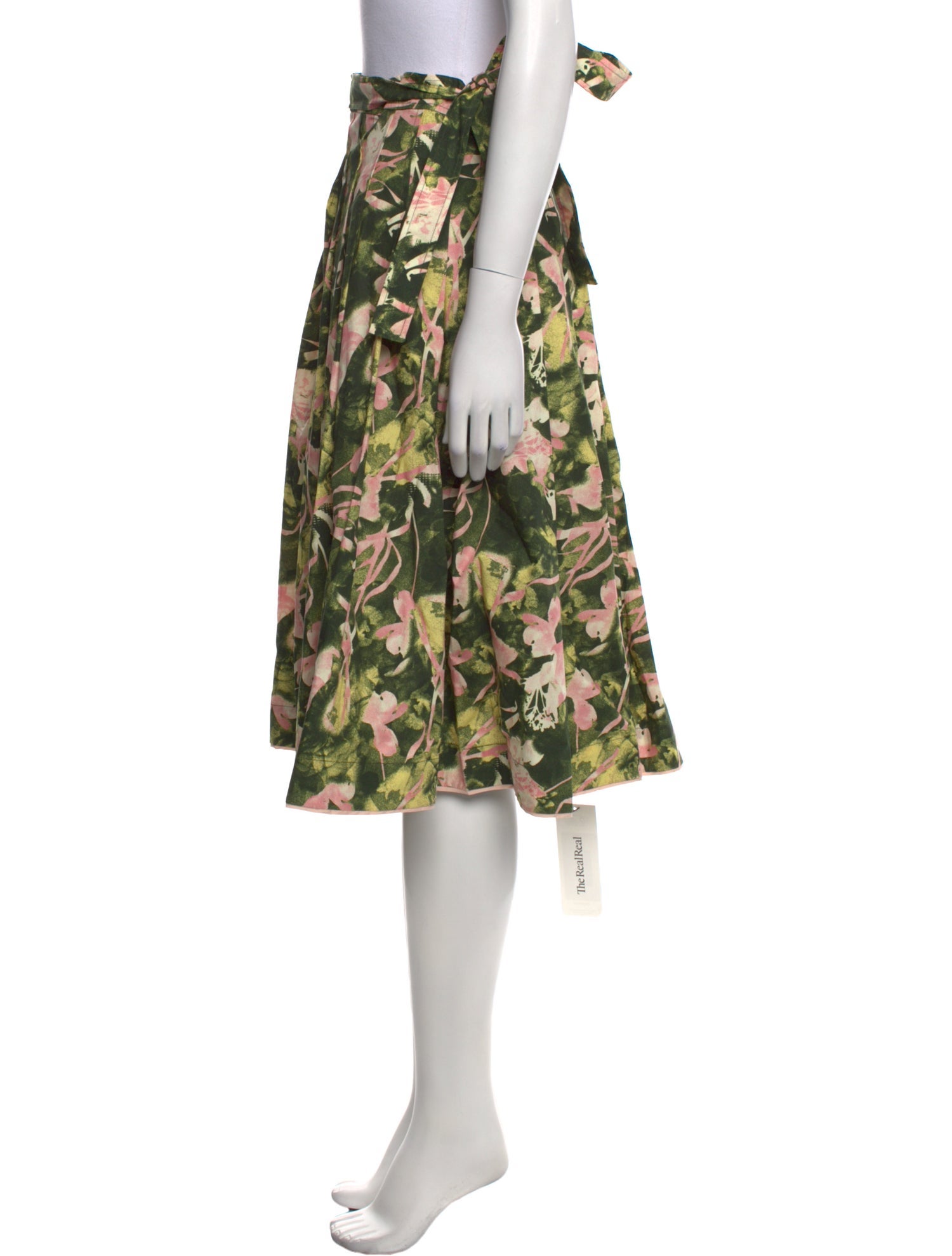 3.1 Phillip Lim Floral Print Knee-Length Skirt