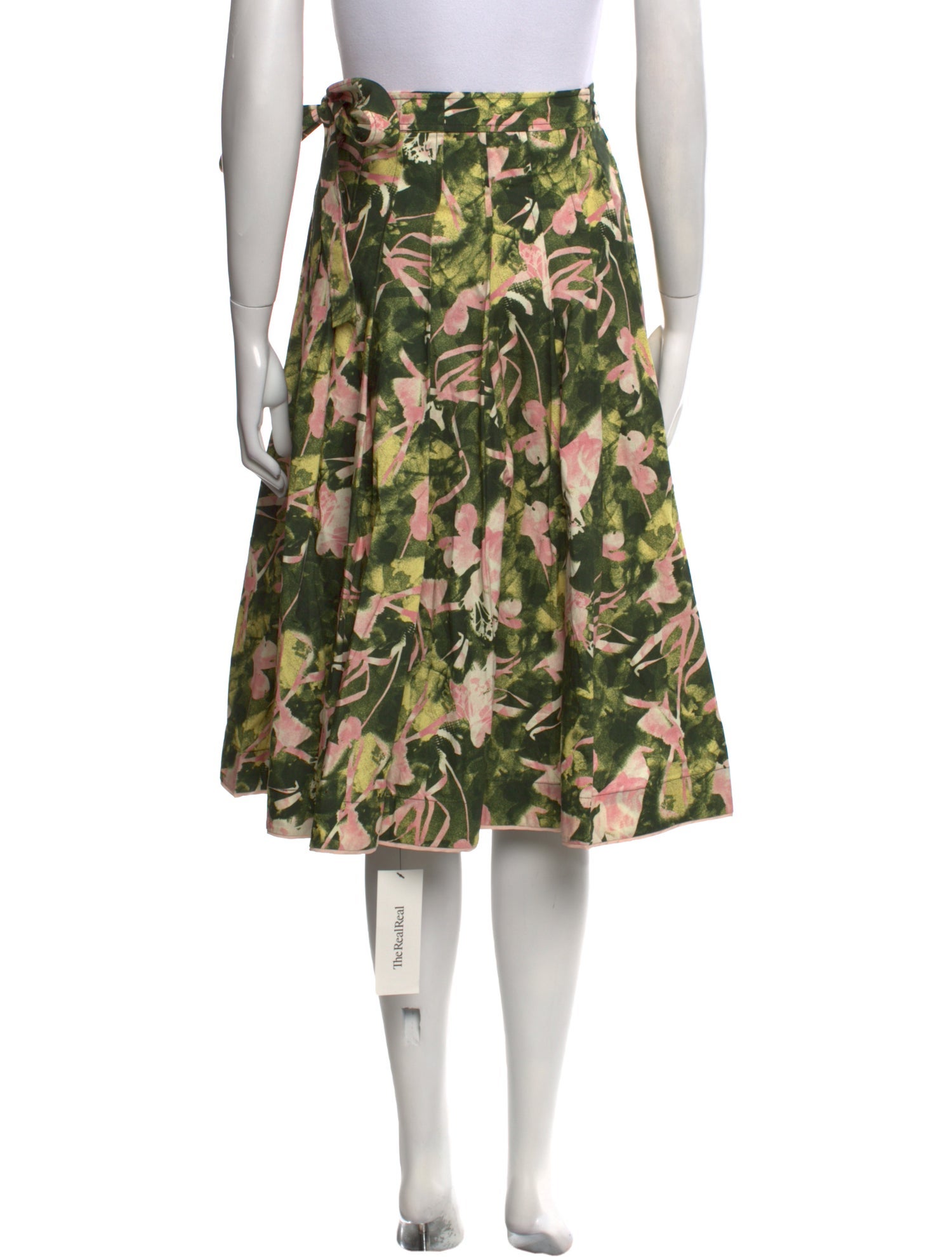 3.1 Phillip Lim Floral Print Knee-Length Skirt