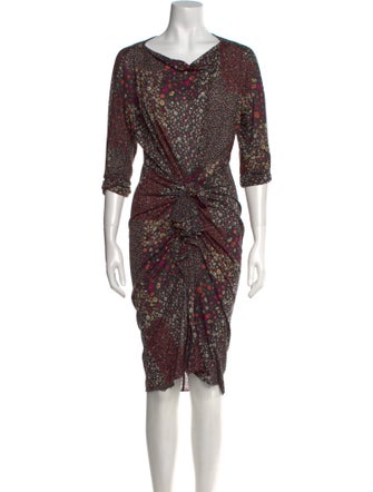 3.1 Phillip Lim Printed Midi Length Dress
