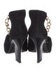 3.1 Phillip Lim Suede Chain-Link Accents D'Orsay Pumps