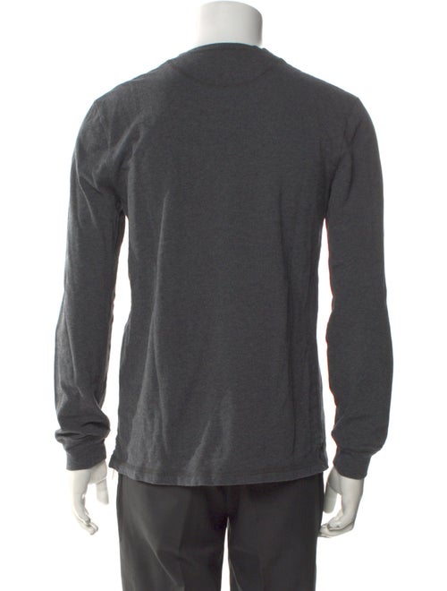 3.1 Phillip Lim Colorblock Pattern Crew Neck Henley