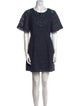3.1 Phillip Lim Lace Pattern Mini Dress
