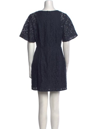 3.1 Phillip Lim Lace Pattern Mini Dress