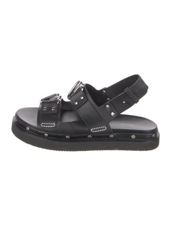 3.1 Phillip Lim Leather Slingback Sandals
