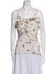 3.1 Phillip Lim Silk Floral Print Top